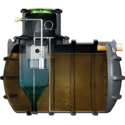 Biologiczna oczyszczalnia ścieków Klargester BioAir® 3, 9 RLM