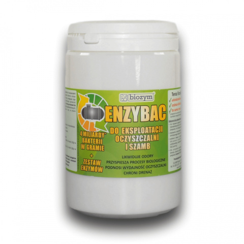 ENZYBAC 1 kg – do eksploatacji oczyszczalni